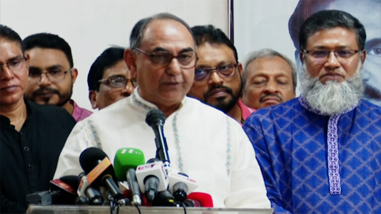 বিএনপিকে অন্ধকারে রেখে কিছু করলে মেনে নেয়া হবে না: মির্জা আব্বাস